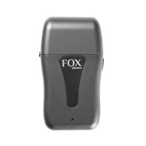 Wysokoobrotowa golarka Fox Chronos (10 000 RPM) z folią ze stali niklowej.