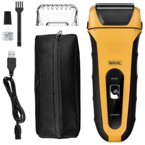 Męska golarka foliowa Wahl Lifeproof z powłoką antypoślizgową.