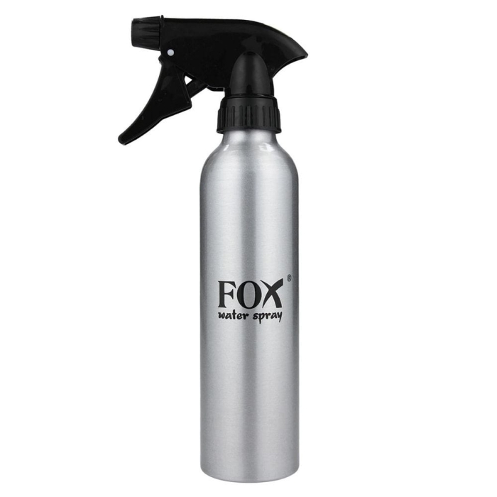 Profesjonalny rozpylacz fryzjerski Fox Water Spray 250 ml o smukłym, nowoczesnym kształcie.