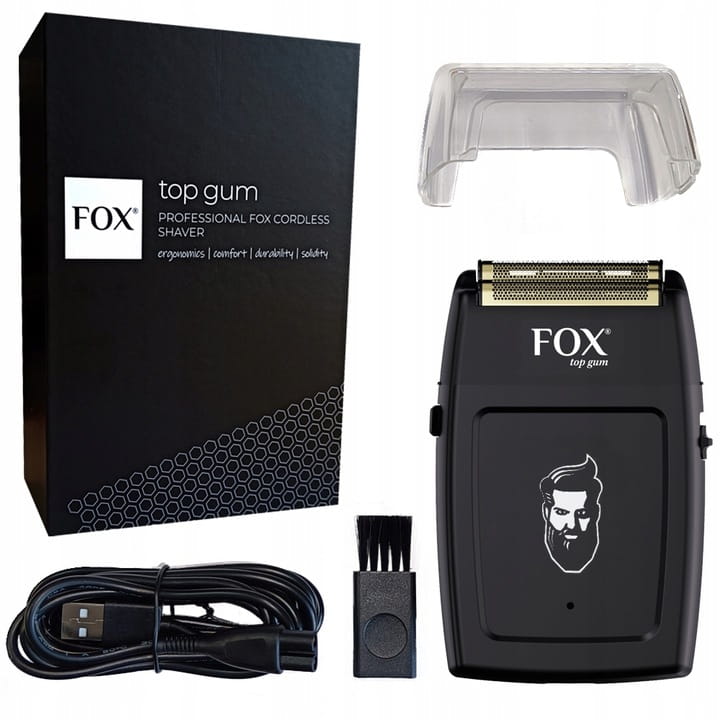 Profesjonalna golarka foliowa FOX Top Gum w ultrakompaktowej i stylowej obudowie.