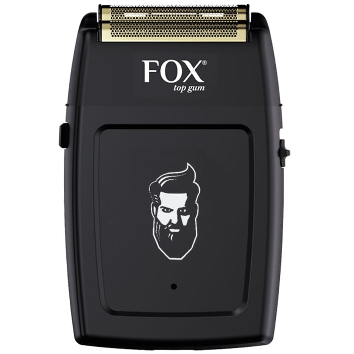 Kompletny i niezawodny sprzęt barberski gotowy do działania, czyli golarka foliowa FOX Top Gum.