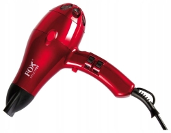 Niezawodny silnik i moc 2100W, w które wyposażona jest suszarka do włosów FOX Smart Red.